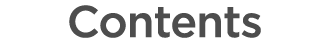 Contents