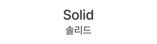 Solid 솔리드